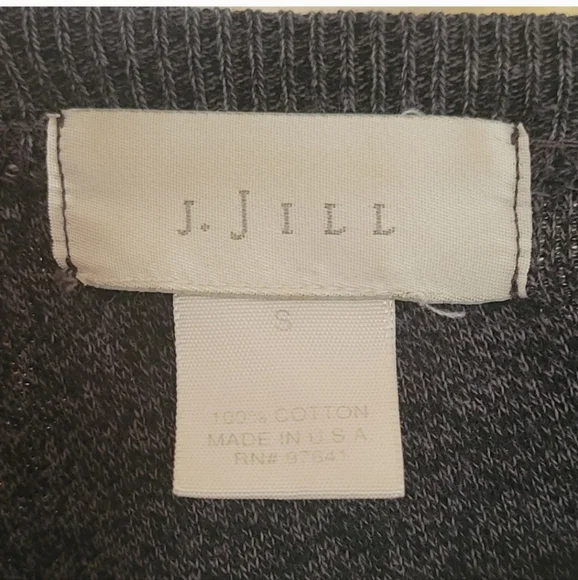 J.JILL Long Maxi Grey Sweater Dress Size Small - Picture 4 of 4